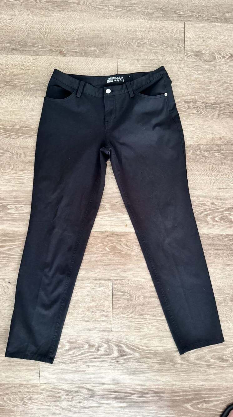 Nike Golf Dri-FIT Pants Size 8 Black